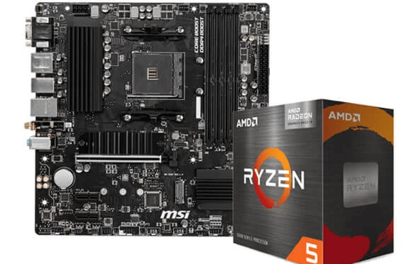 Which motherboard is suitable with Ryzen 5 5600g