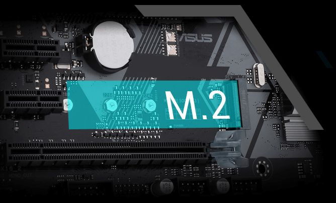 Does the B450 motherboard support NVME m.2